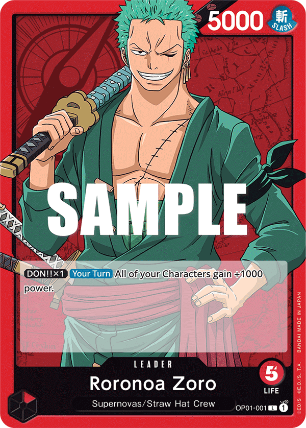 Roronoa Zoro OP01-001@en