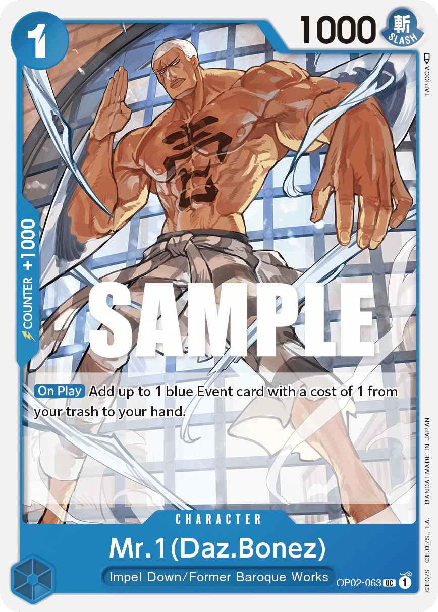 Mr.1(Daz.Bonez) OP02-063@en