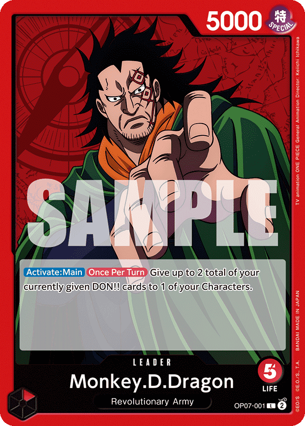 Monkey.D.Dragon OP07-001@en