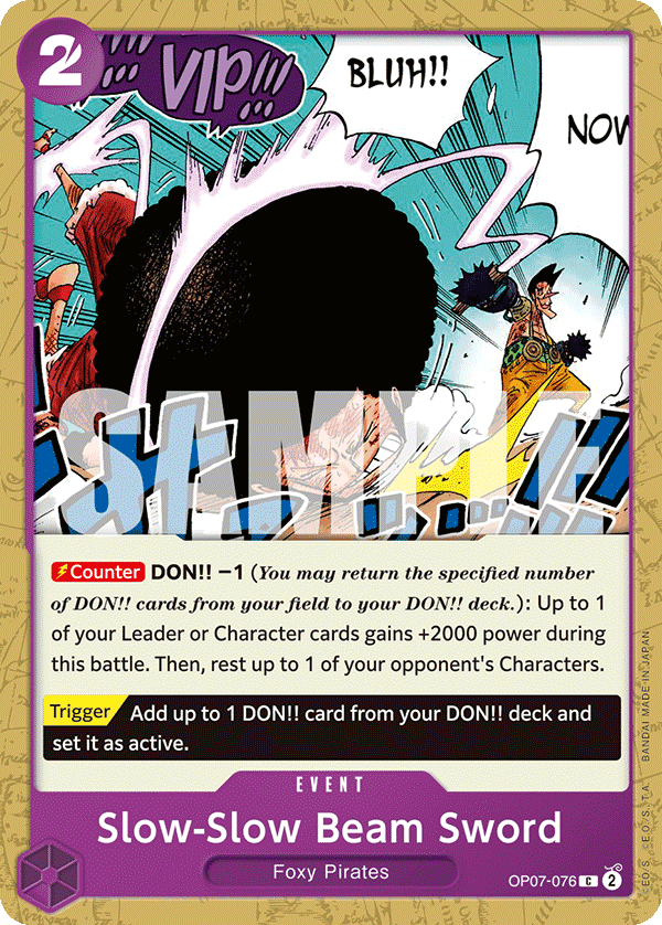 Slow-Slow Beam Sword OP07-076@en