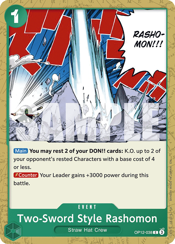 Two-Sword Style Rashomon OP12-038@en