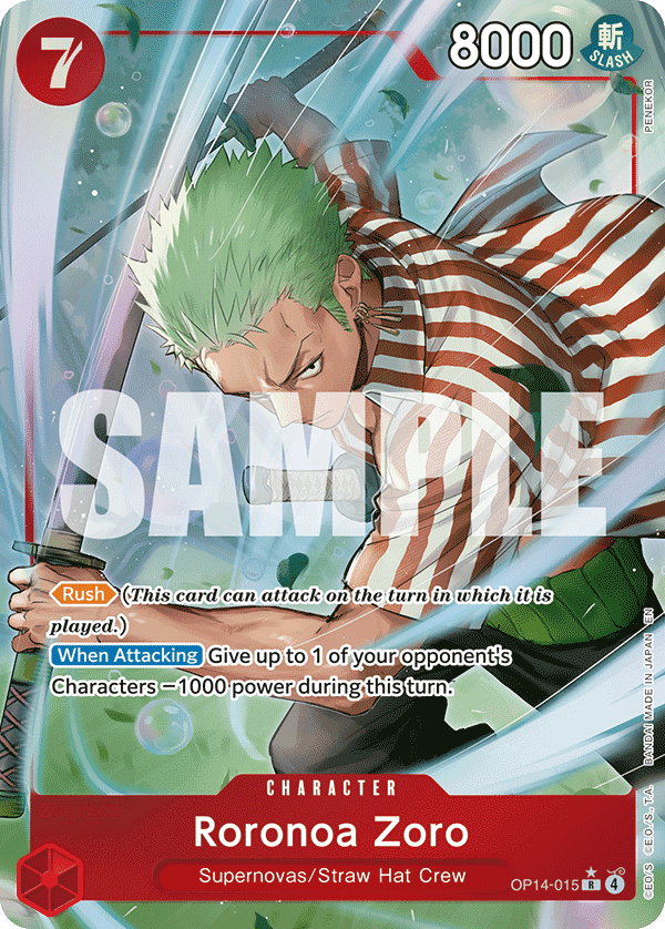 Roronoa Zoro OP14-015_p1@en