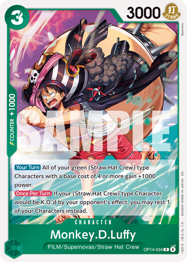 Monkey.D.Luffy OP14-034@en