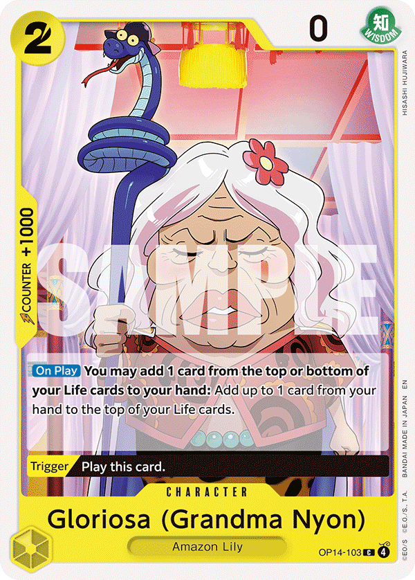 Gloriosa (Grandma Nyon) OP14-103@en