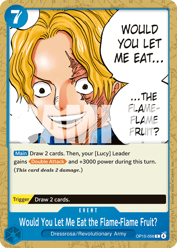 Would You Let Me Eat the Flame-Flame Fruit? OP15-056@en