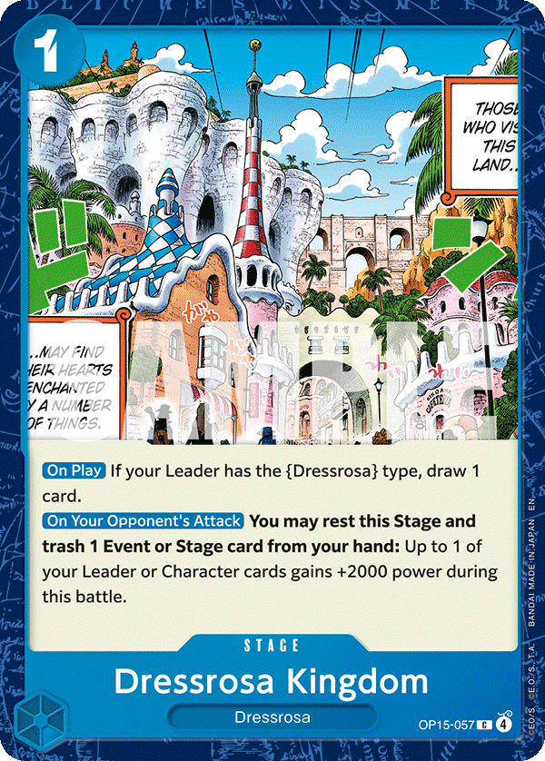 Dressrosa Kingdom OP15-057@en