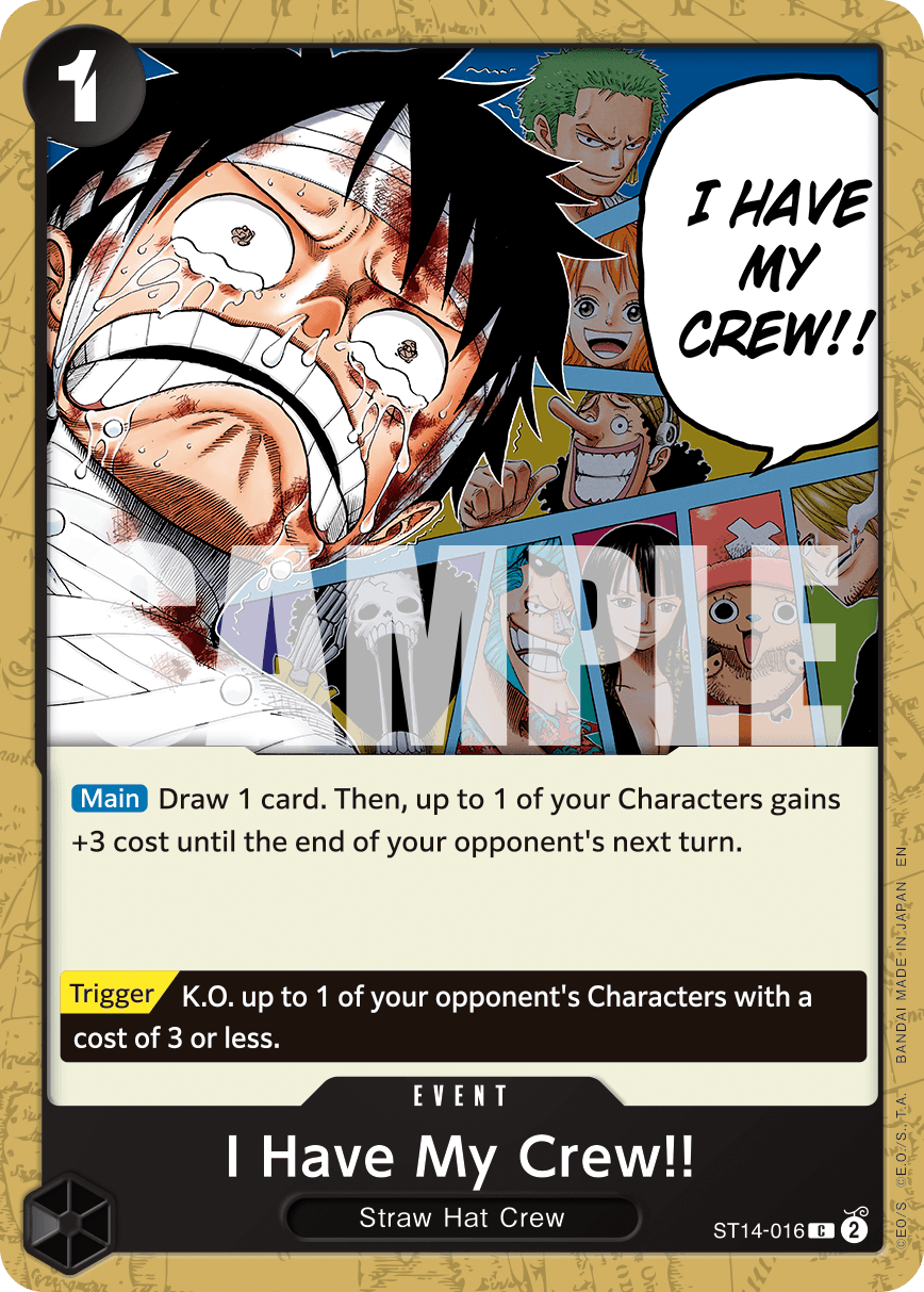 I Have My Crew!! ST14-016_r1@en
