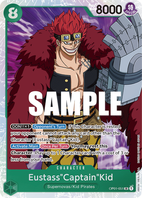 Eustass"Captain"Kid OP01-051@en