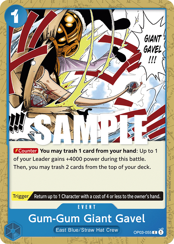 Gum-Gum Giant Gavel OP03-055@en