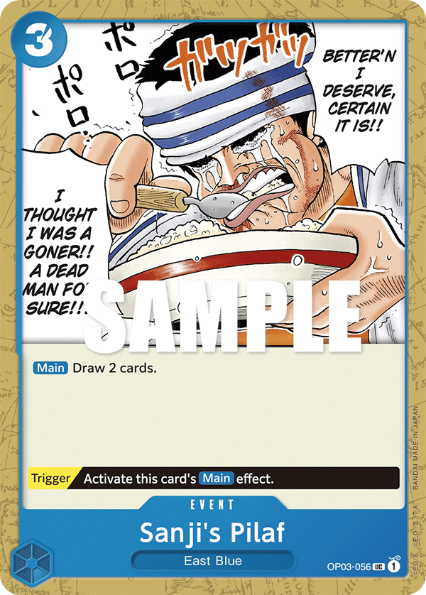 Sanji's Pilaf OP03-056@en
