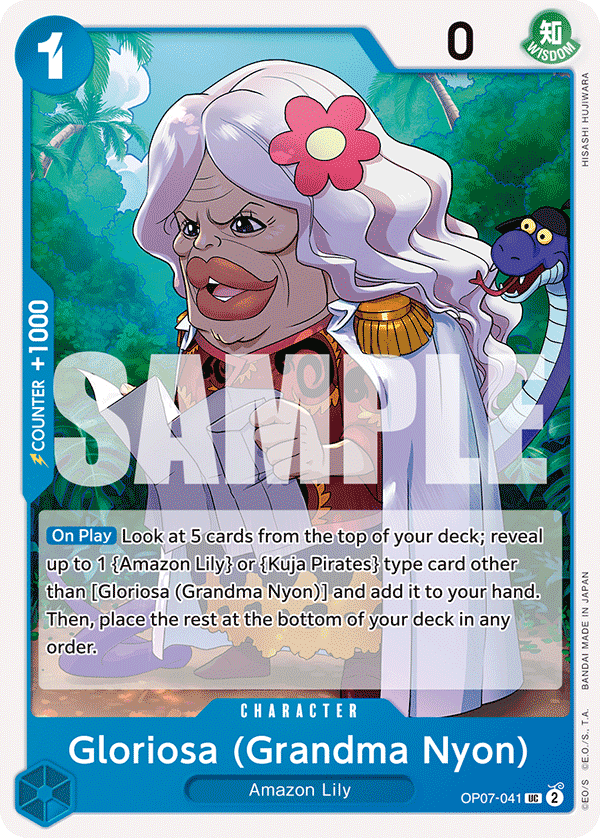 Gloriosa (Grandma Nyon) OP07-041@en