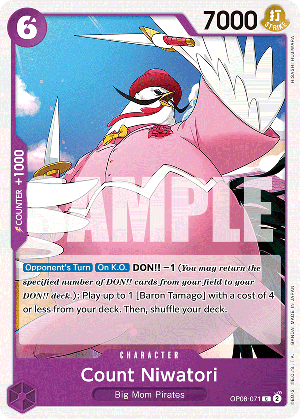Count Niwatori OP08-071@en