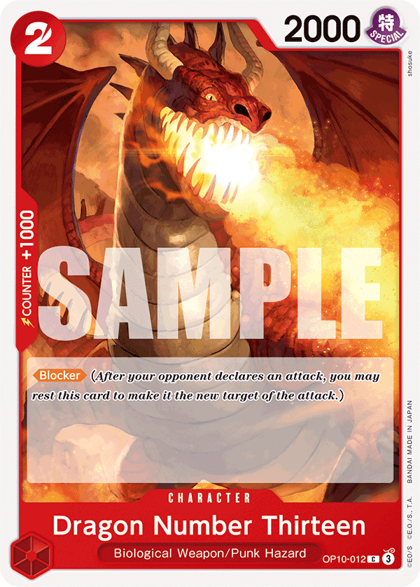 Dragon Number Thirteen OP10-012@en