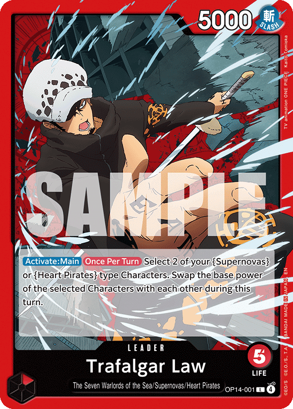 Trafalgar Law OP14-001@en