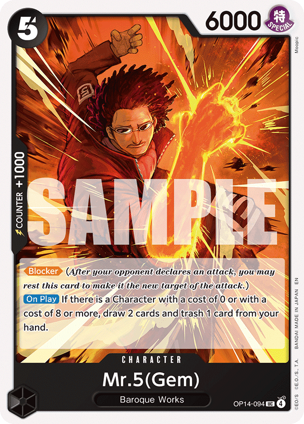 Mr.5(Gem) OP14-094@en